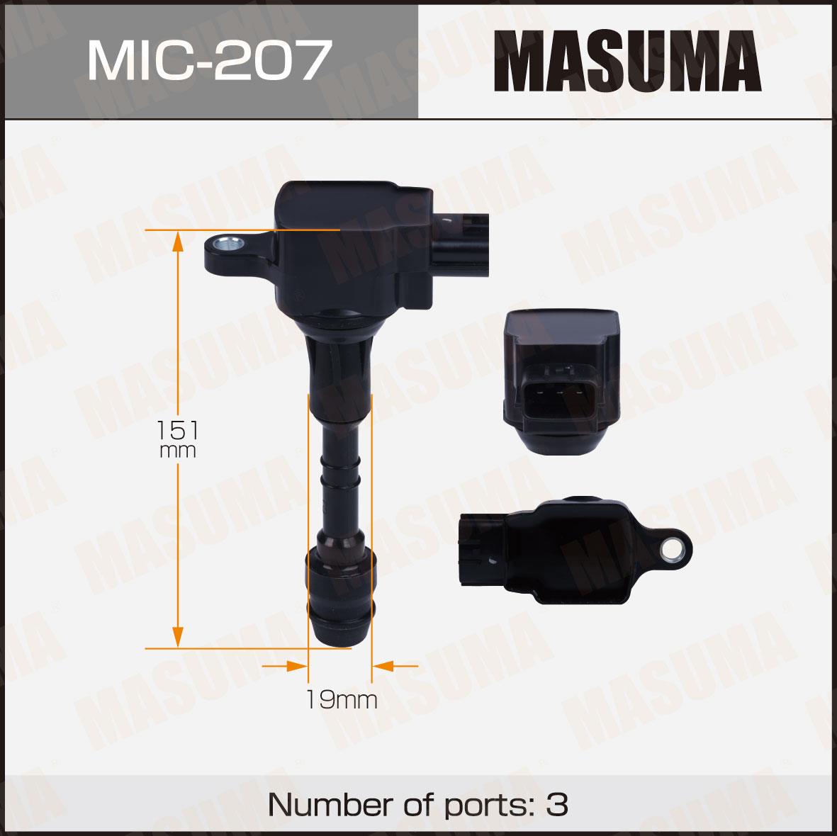 Катушки зажигания MASUMA MIC-207