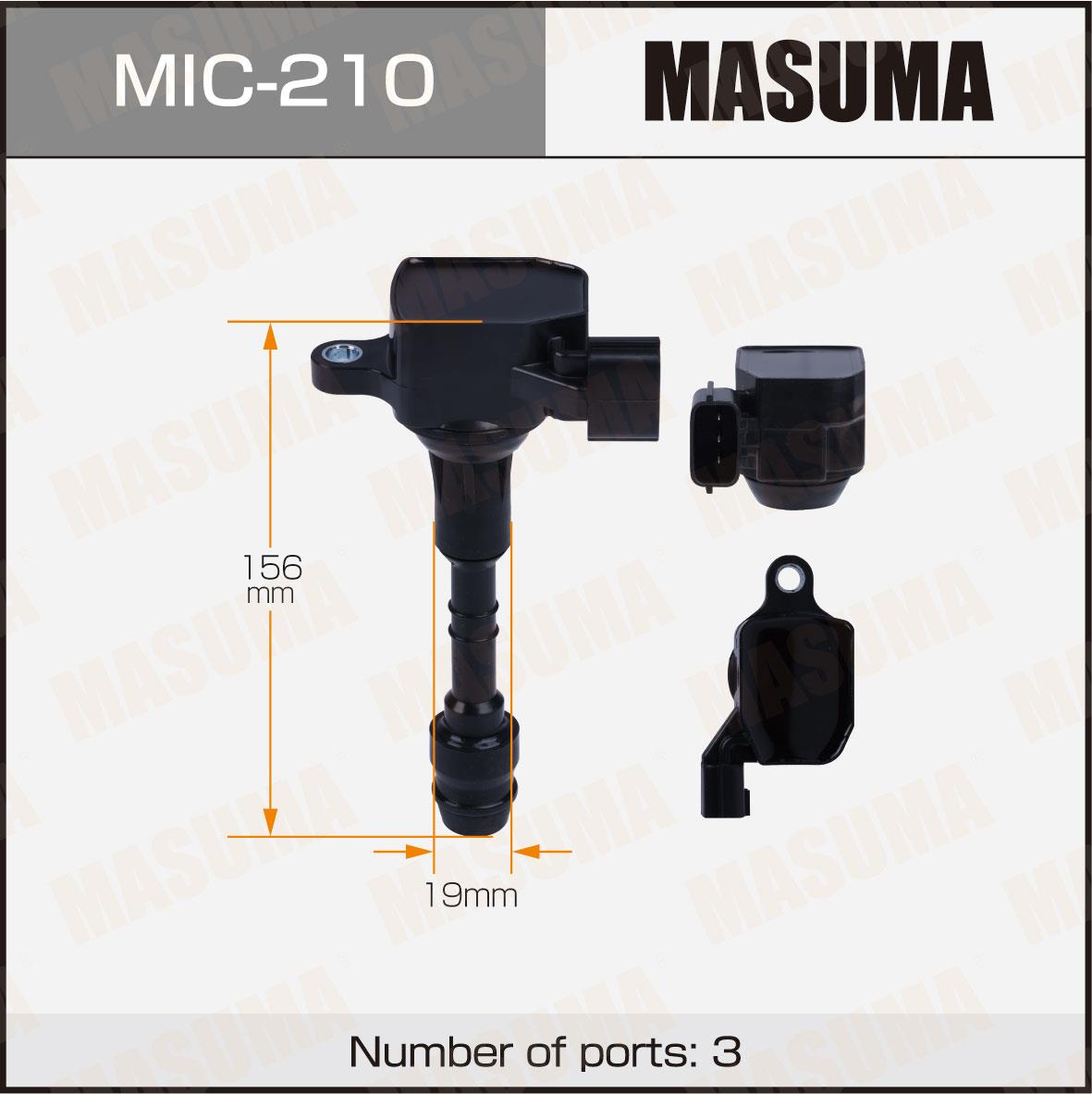 Катушки зажигания MASUMA MIC-210