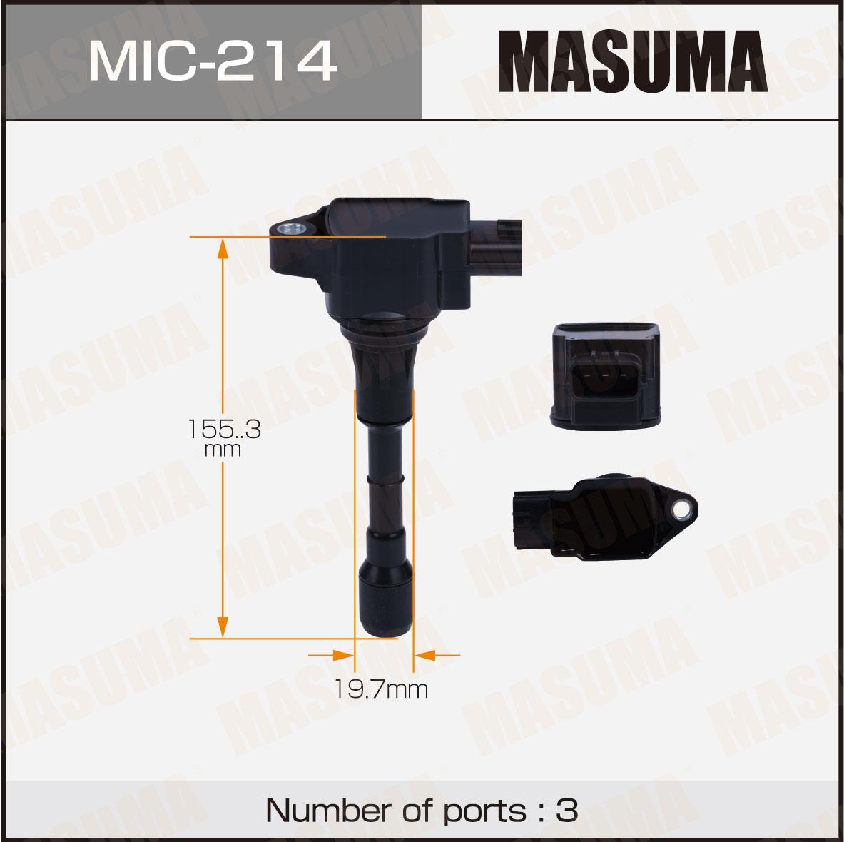 Катушки зажигания MASUMA MIC-214