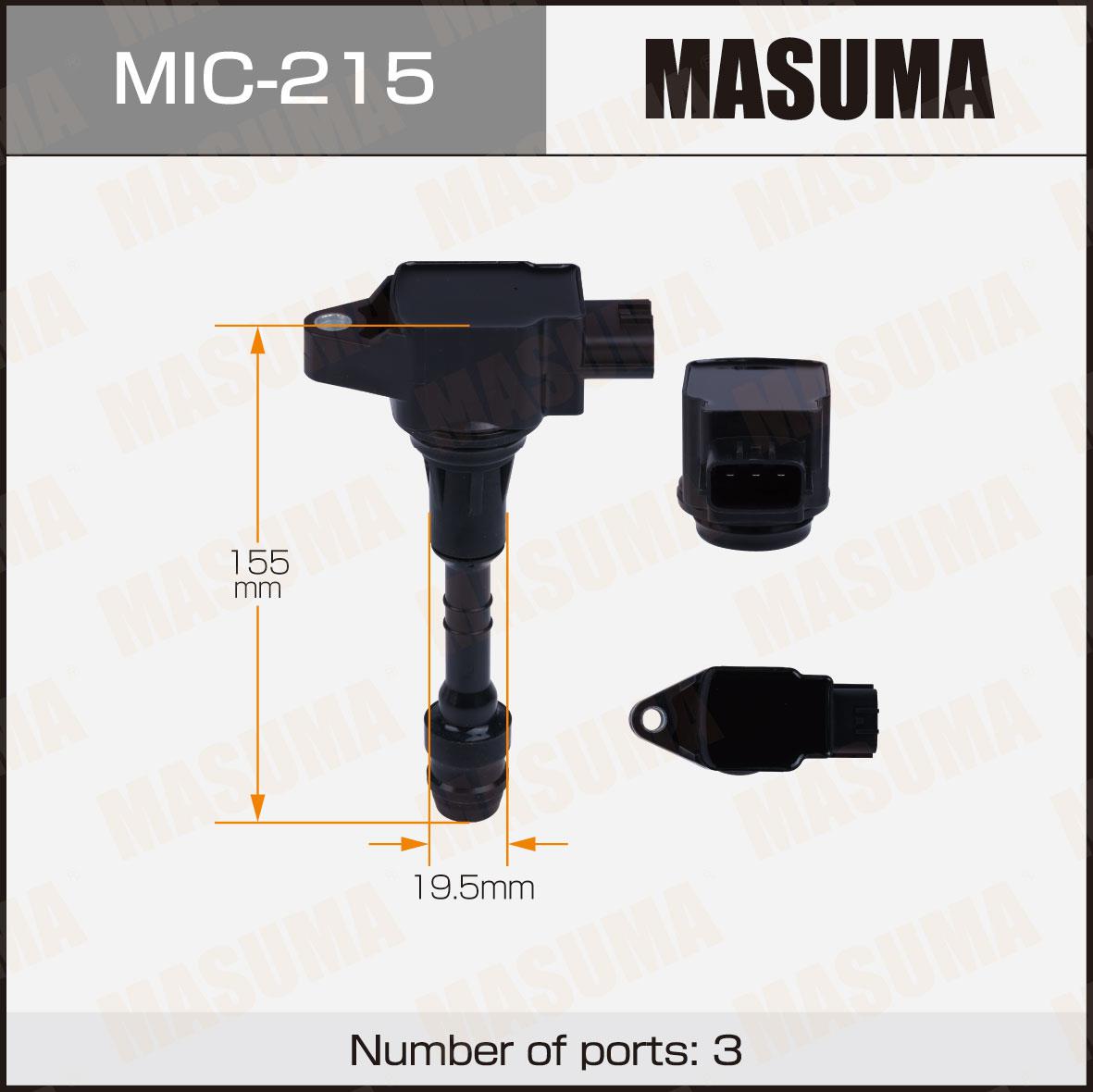 Катушки зажигания MASUMA MIC-215