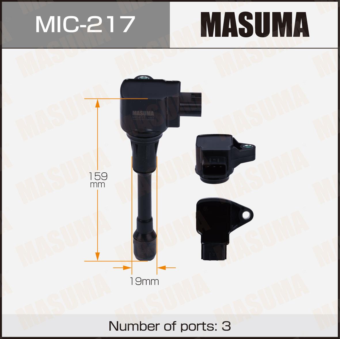Катушки зажигания MASUMA MIC-217