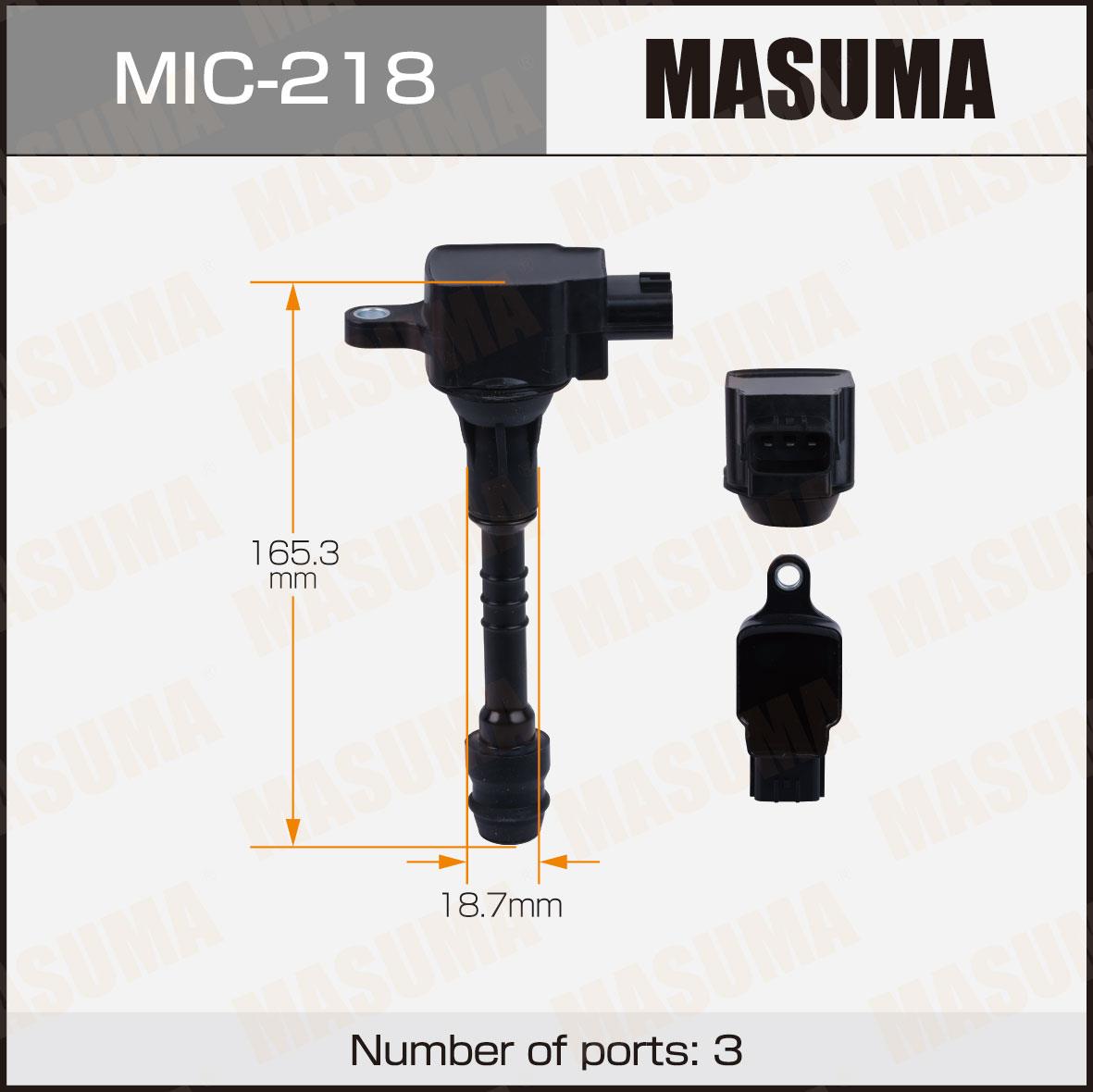Катушки зажигания MASUMA MIC-218