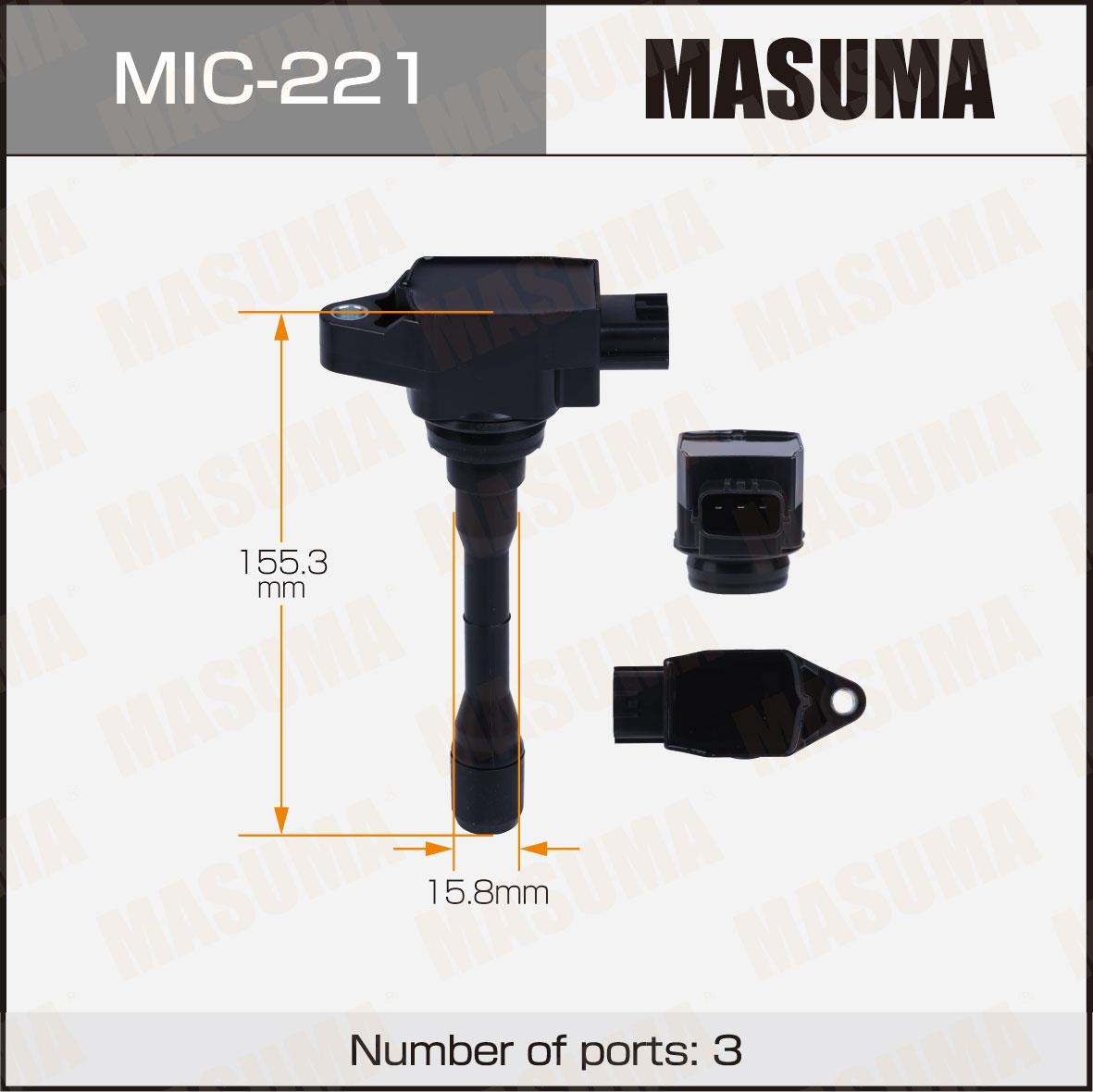 Катушки зажигания MASUMA MIC-221