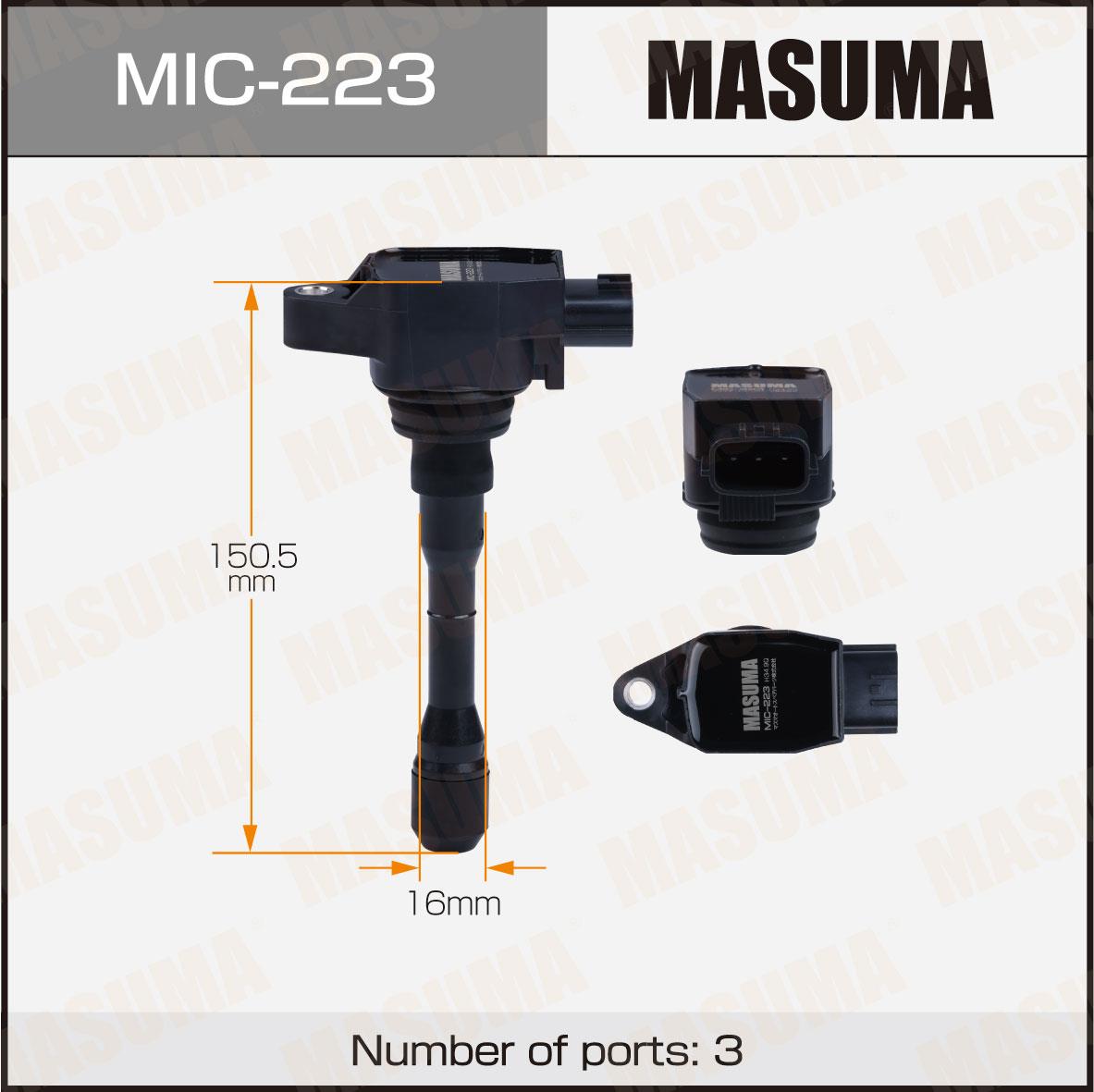 Катушки зажигания MASUMA MIC-223