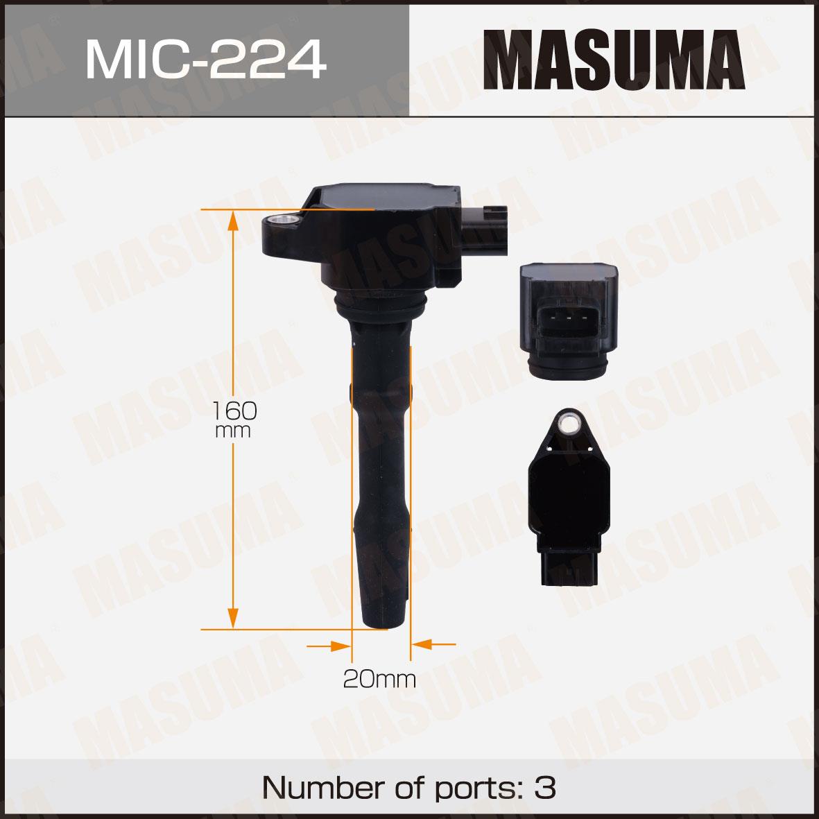 Катушки зажигания MASUMA MIC-224