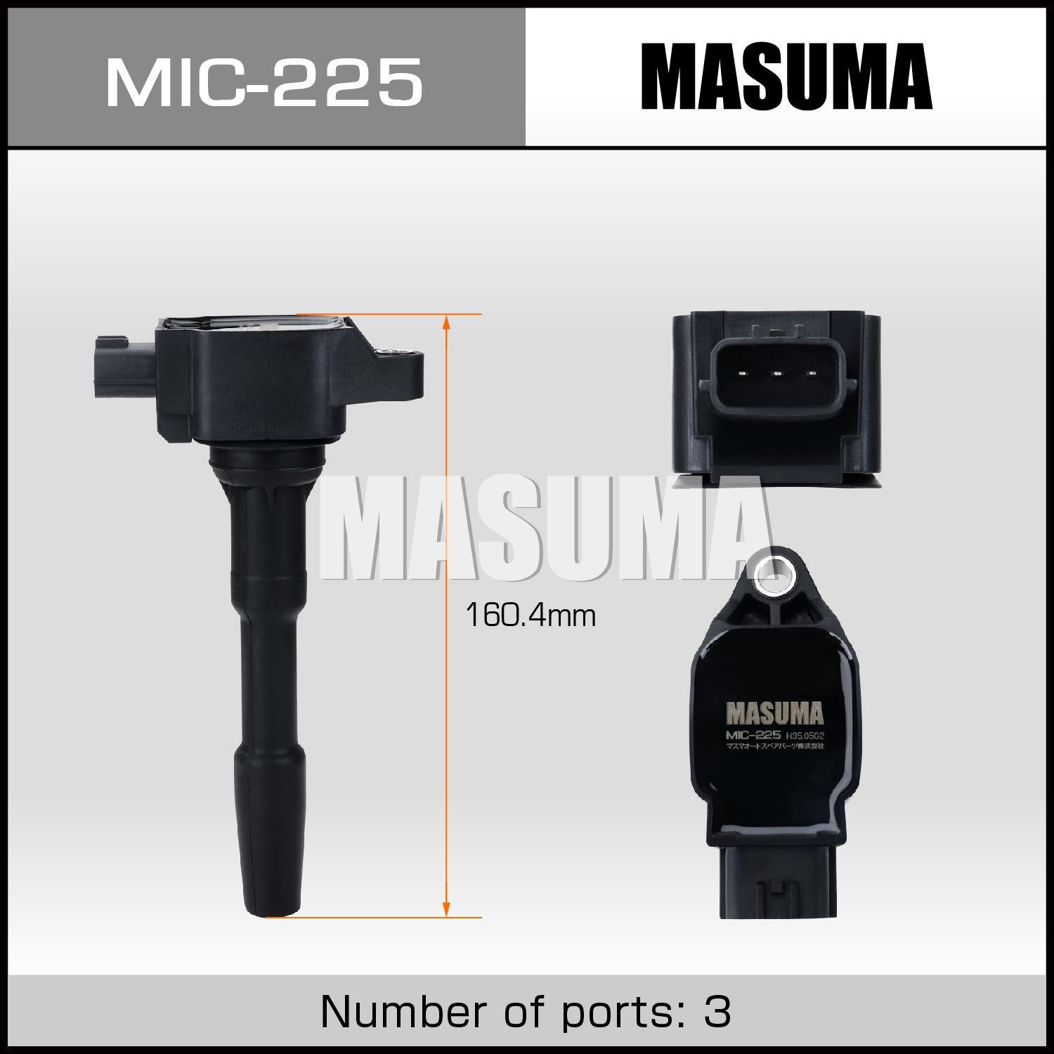 Катушки зажигания MASUMA MIC-225