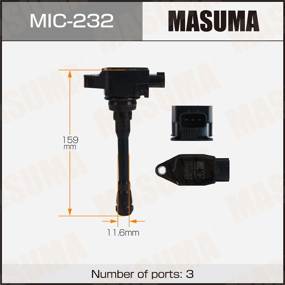 Катушки зажигания MASUMA MIC-232
