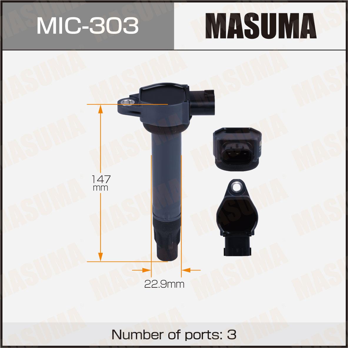 Катушки зажигания MASUMA MIC-303