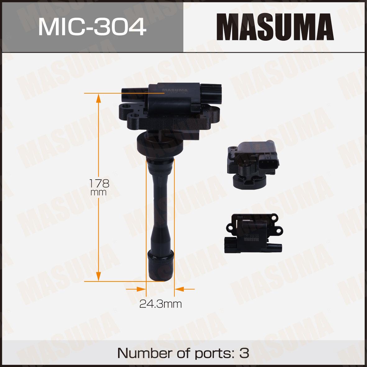 Катушки зажигания MASUMA MIC-304