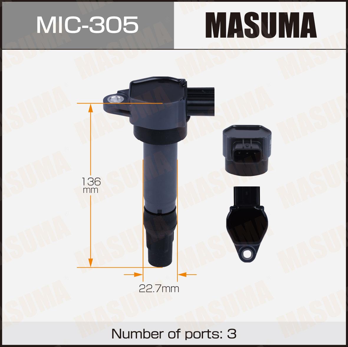 Катушки зажигания MASUMA MIC-305