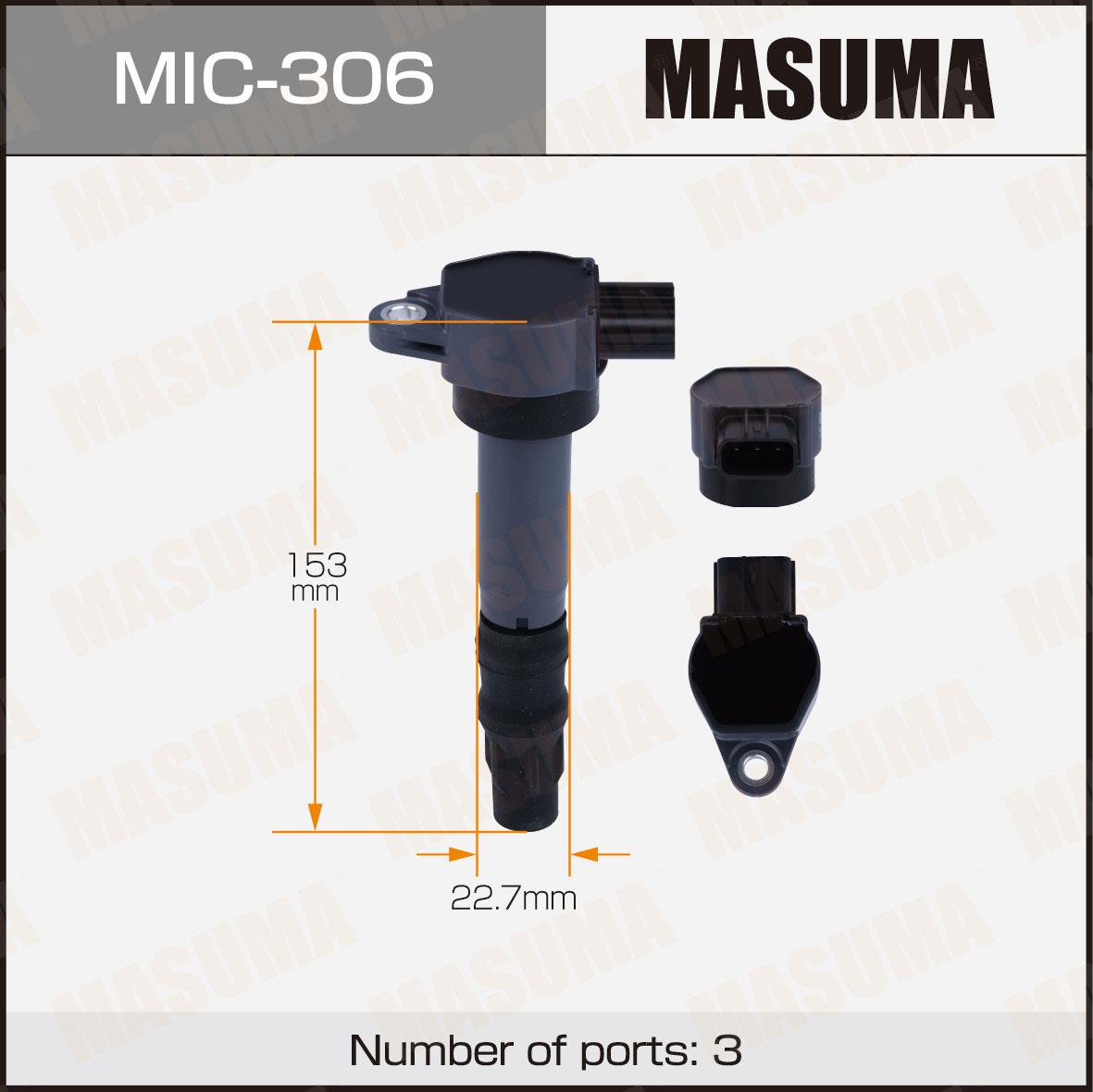 Катушки зажигания MASUMA MIC-306