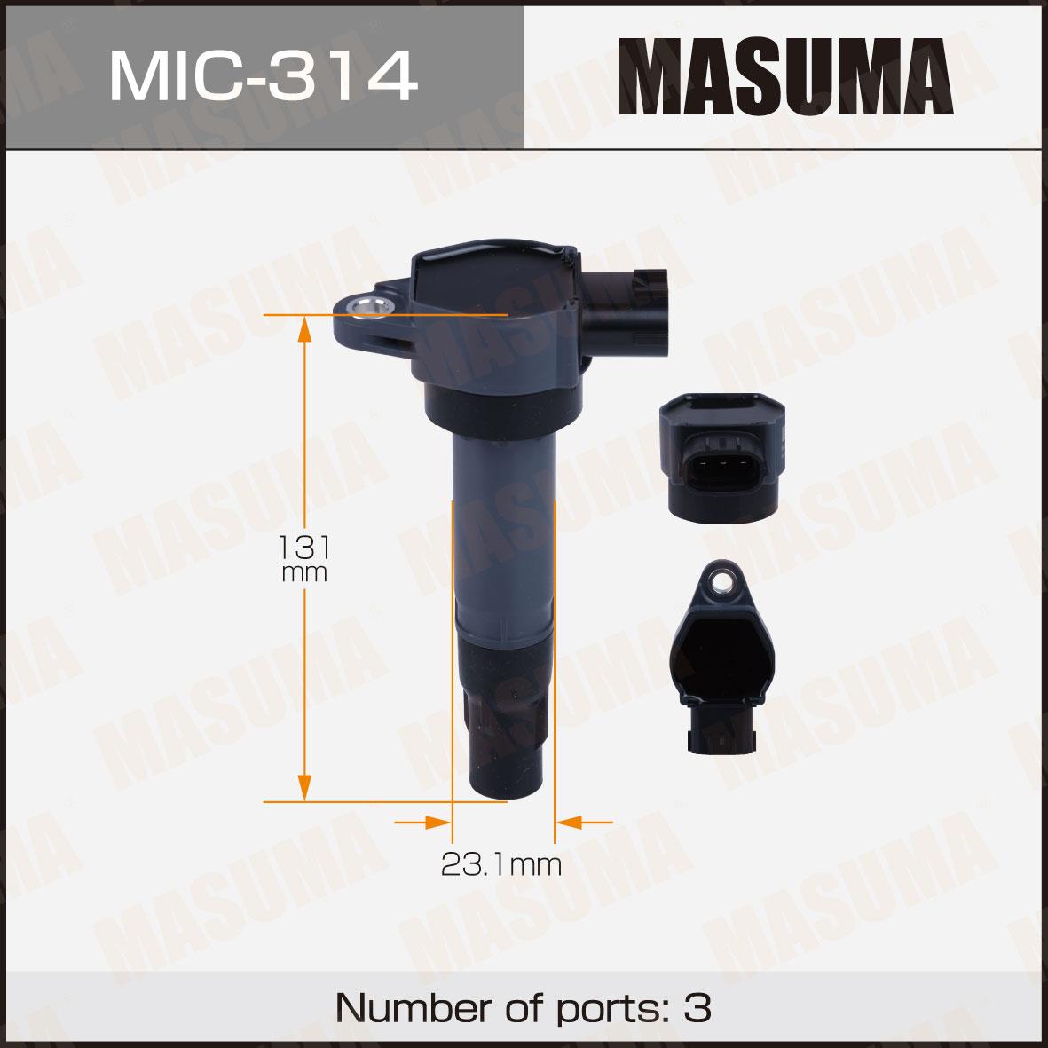 Катушки зажигания MASUMA MIC-314