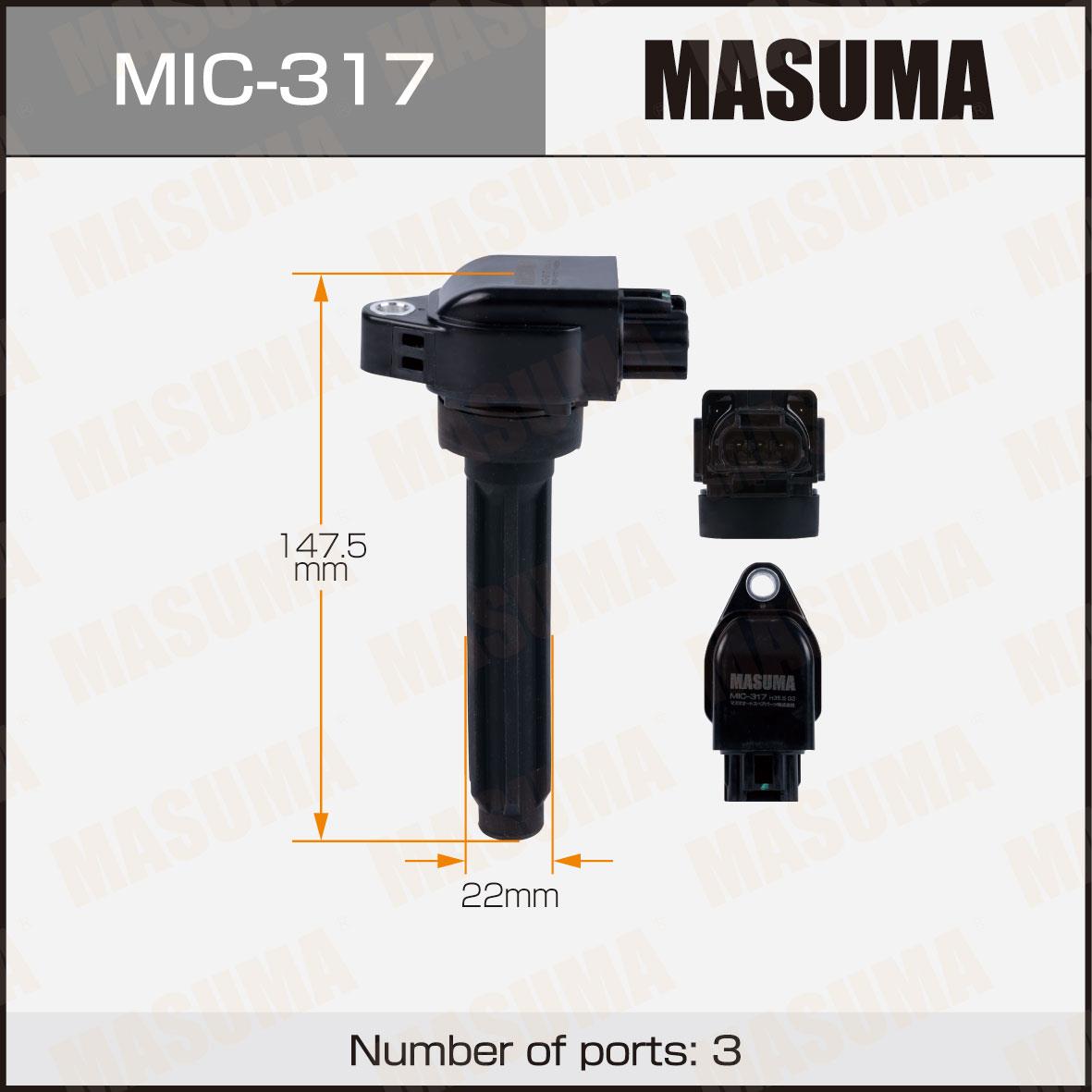 Катушки зажигания MASUMA MIC-317