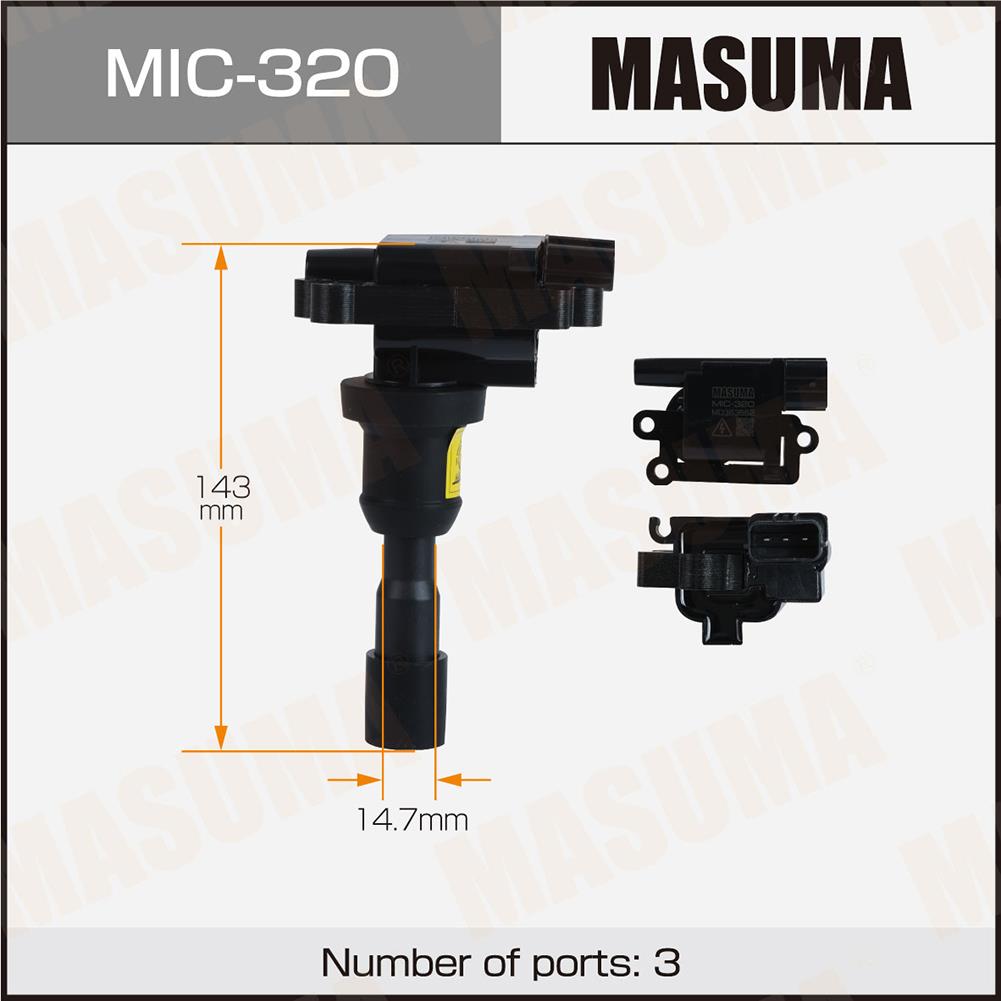 Катушки зажигания MASUMA MIC-320
