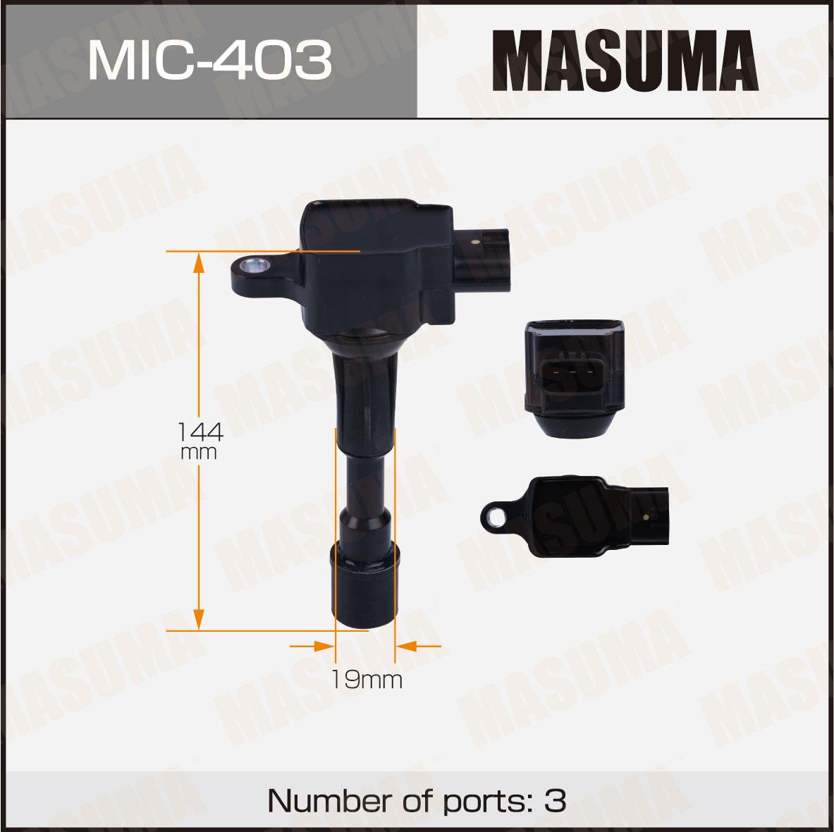 Катушки зажигания MASUMA MIC-403