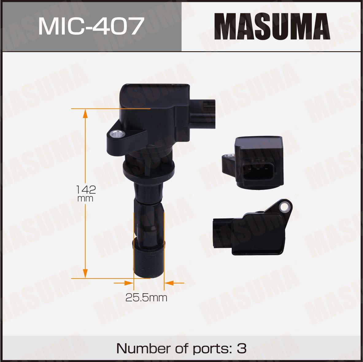 Катушки зажигания MASUMA MIC-407