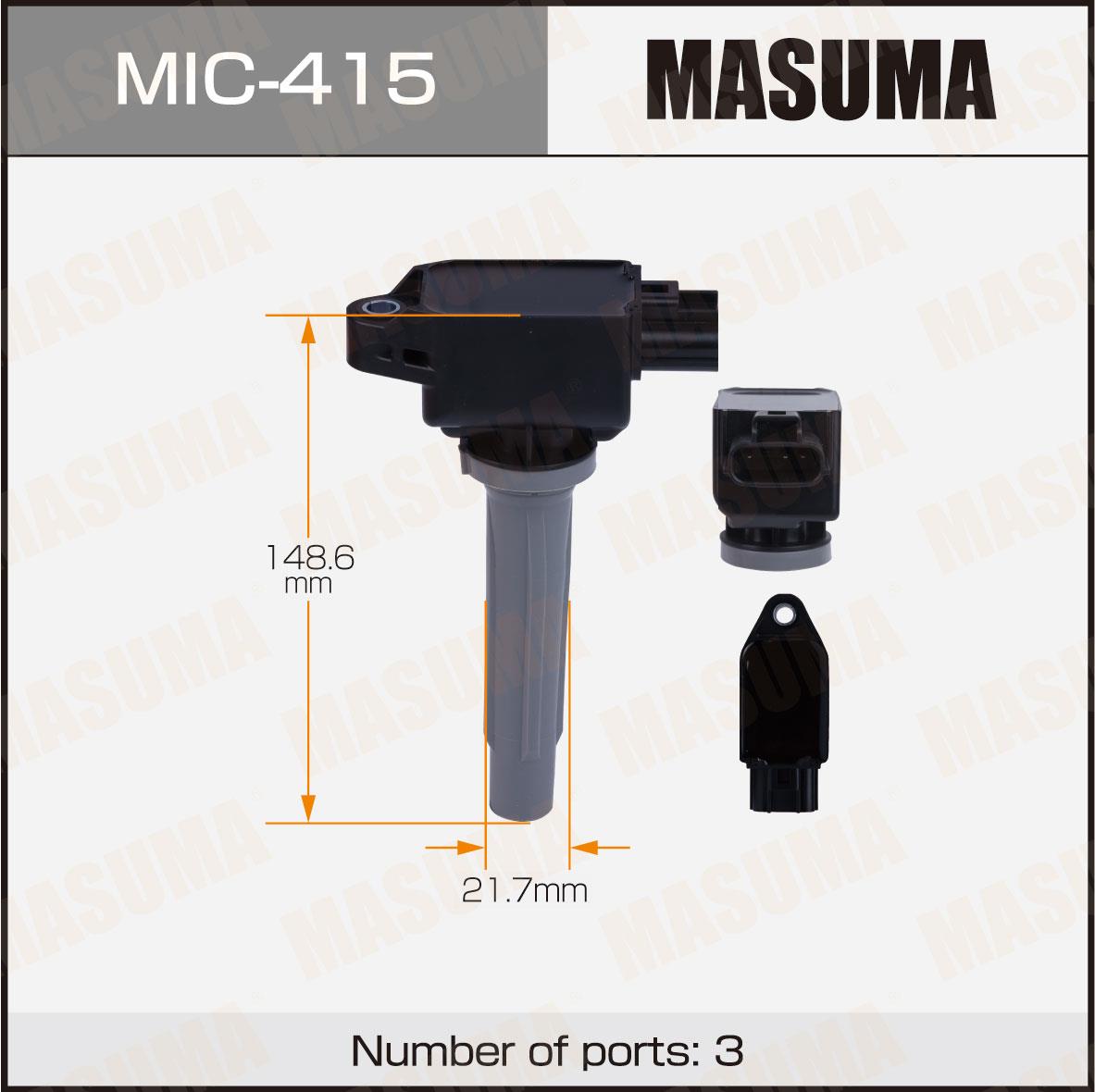 Катушки зажигания MASUMA MIC-415