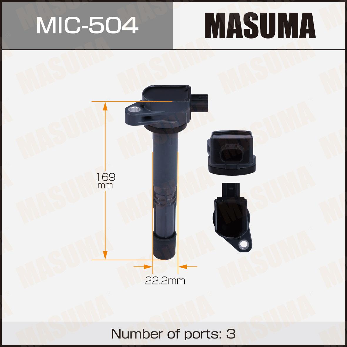 Катушки зажигания MASUMA MIC-504