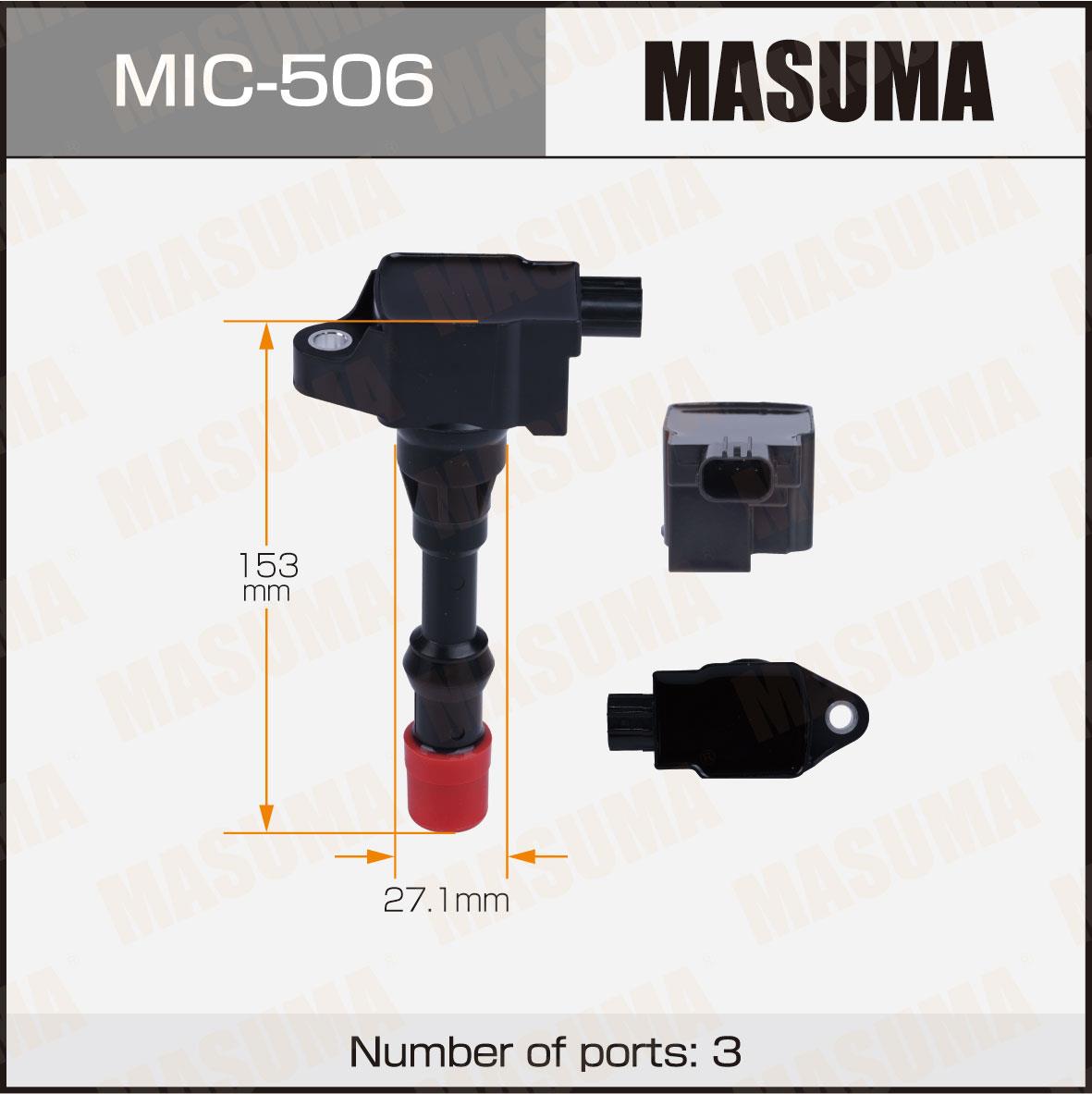 Катушки зажигания MASUMA MIC-506