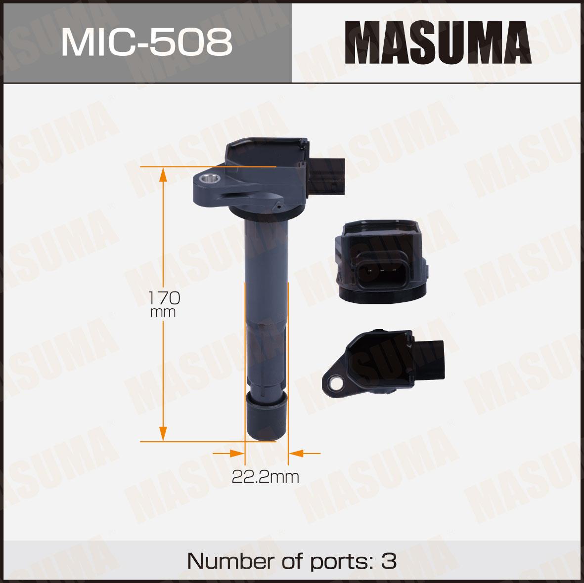 Катушки зажигания MASUMA MIC-508