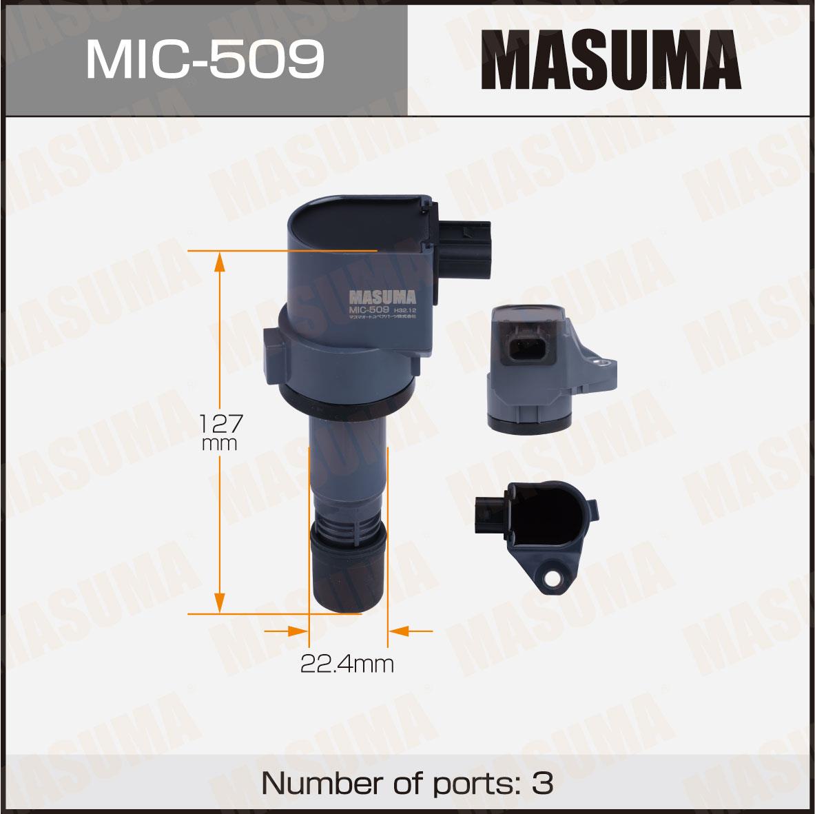 Катушки зажигания MASUMA MIC-509