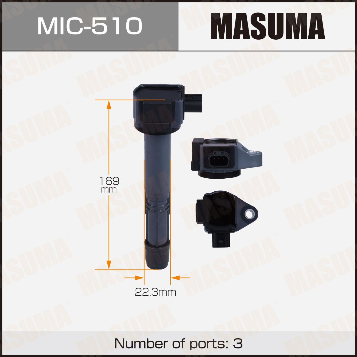Катушки зажигания MASUMA MIC-510