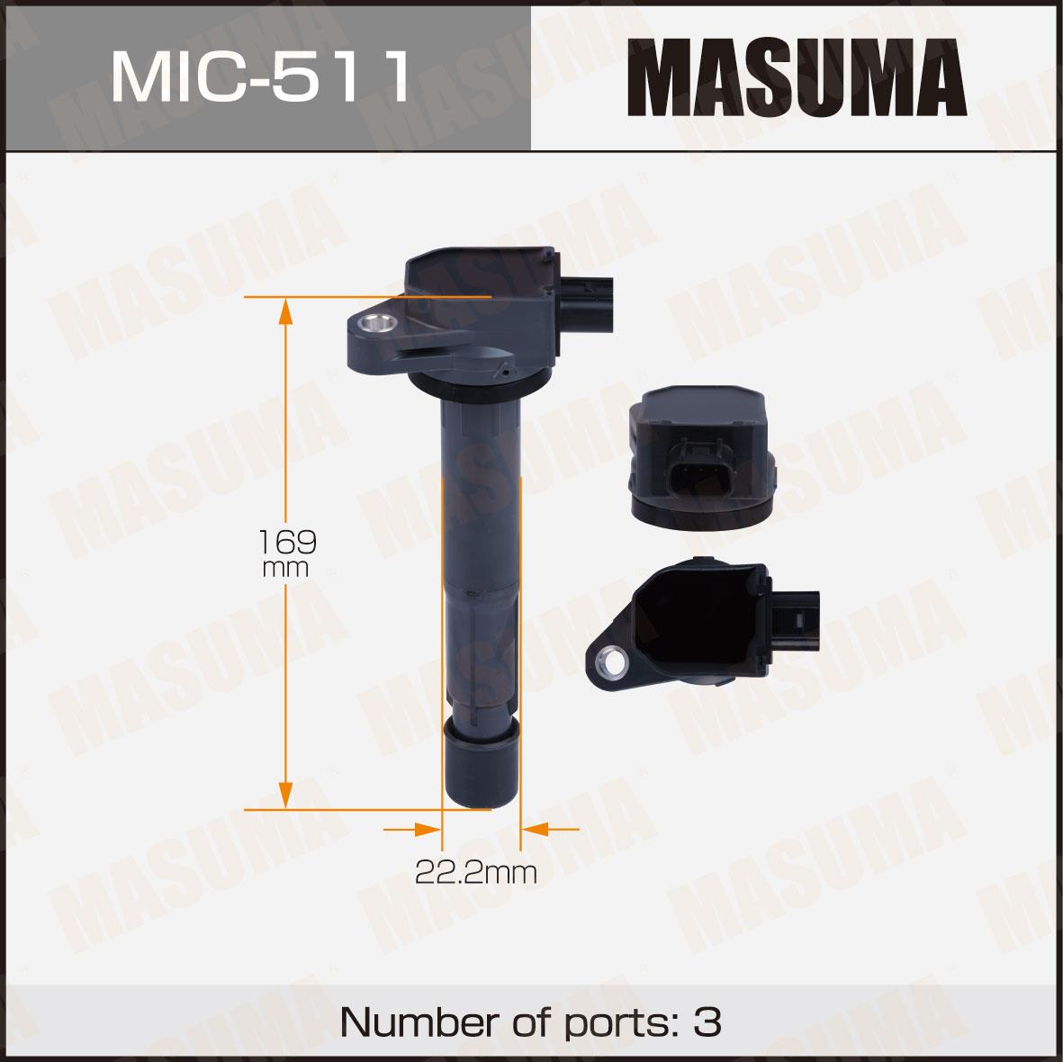 Катушки зажигания MASUMA MIC-511