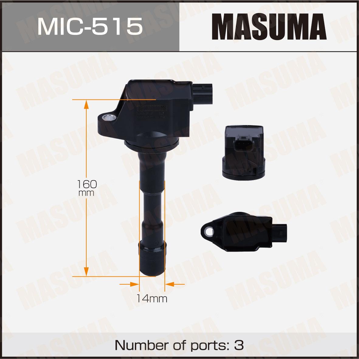 Катушки зажигания MASUMA MIC-515