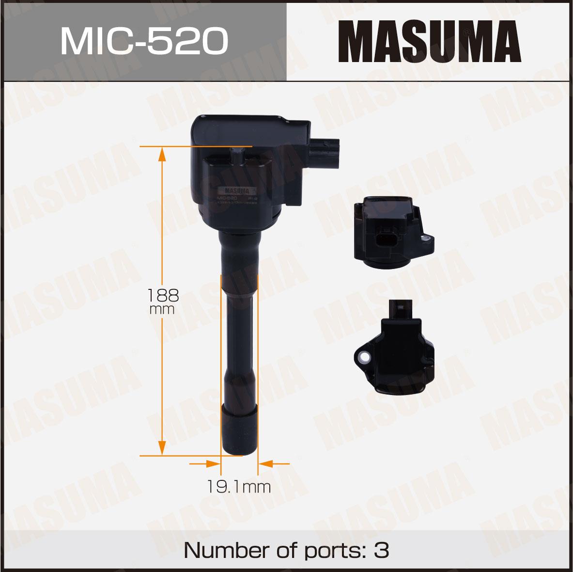 Катушки зажигания MASUMA MIC-520