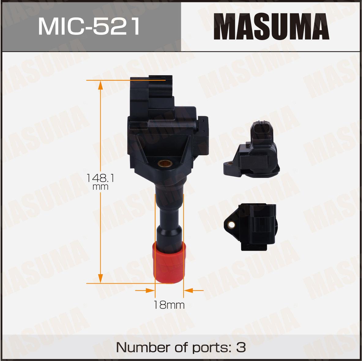 Катушки зажигания MASUMA MIC-521
