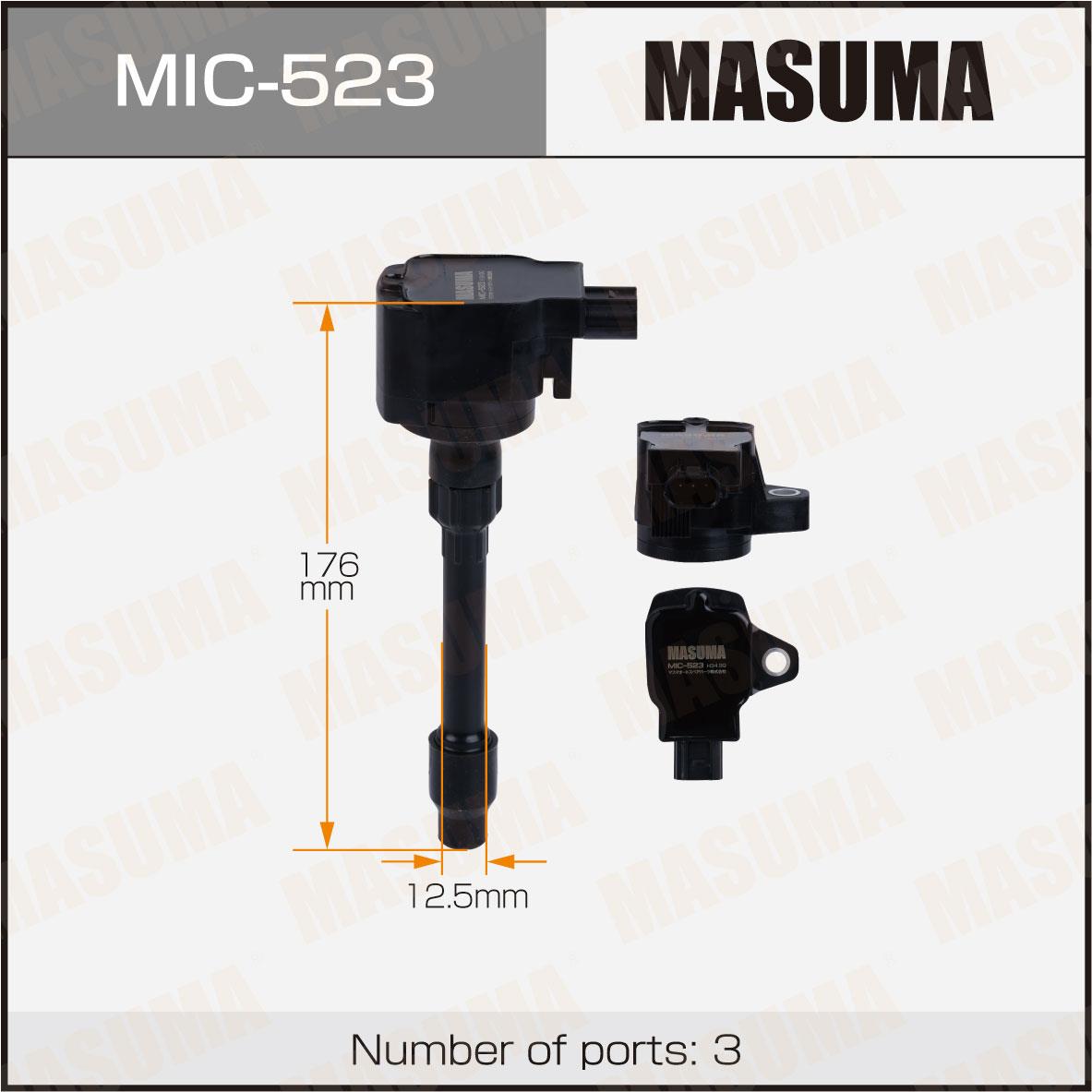 Катушки зажигания MASUMA MIC-523