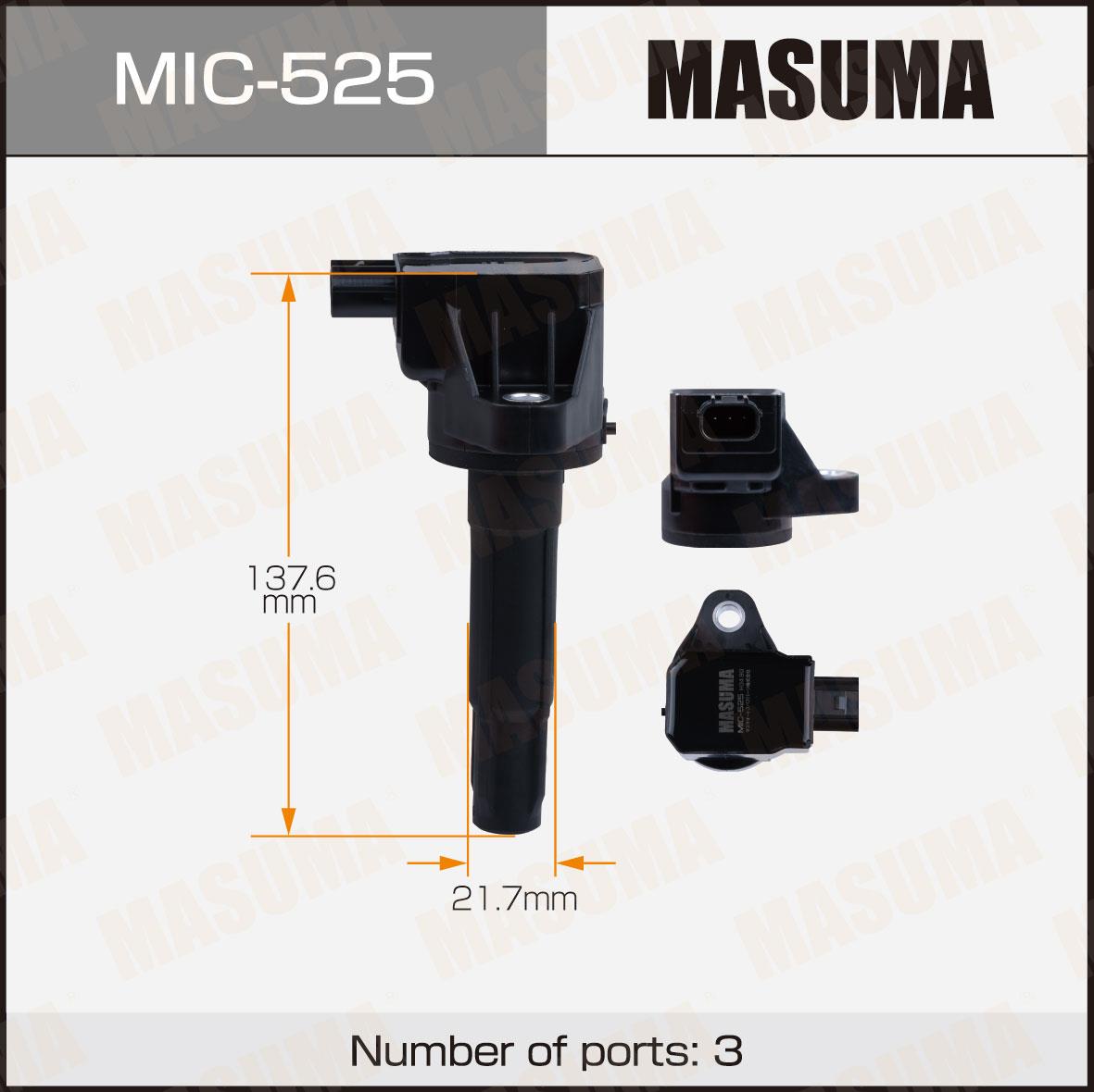 Катушки зажигания MASUMA MIC-525