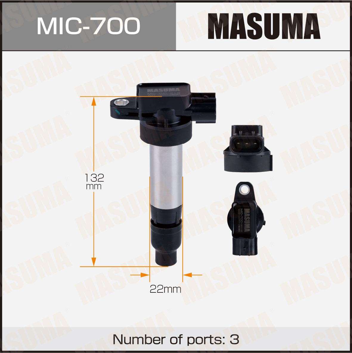 Катушки зажигания MASUMA MIC-700