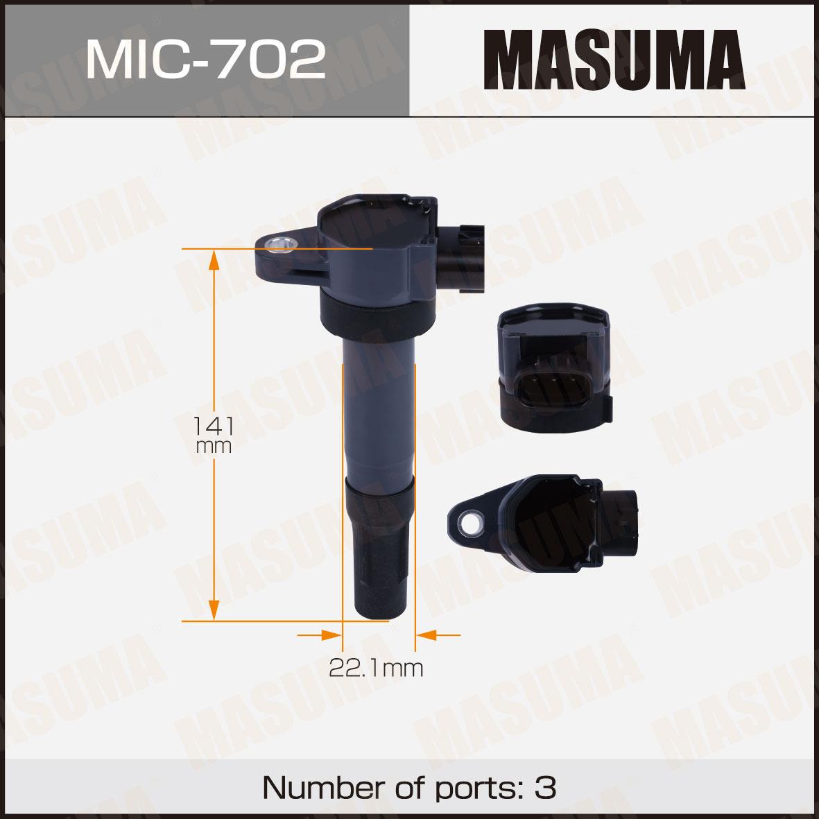 Катушки зажигания MASUMA MIC-702