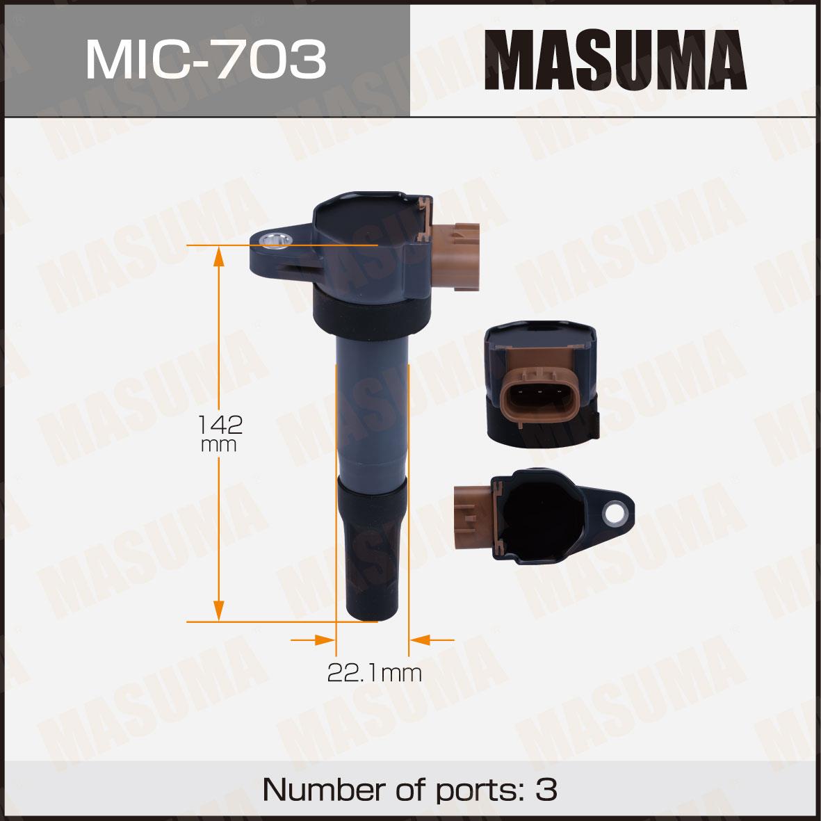 Катушки зажигания MASUMA MIC-703