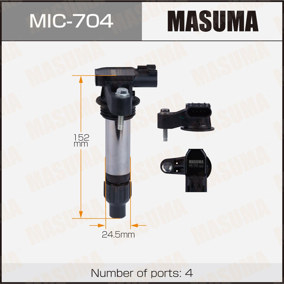 Катушки зажигания MASUMA MIC-704