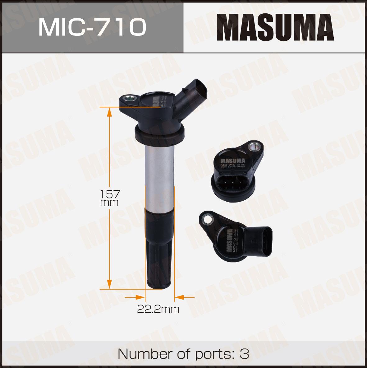 Катушки зажигания MASUMA MIC-710