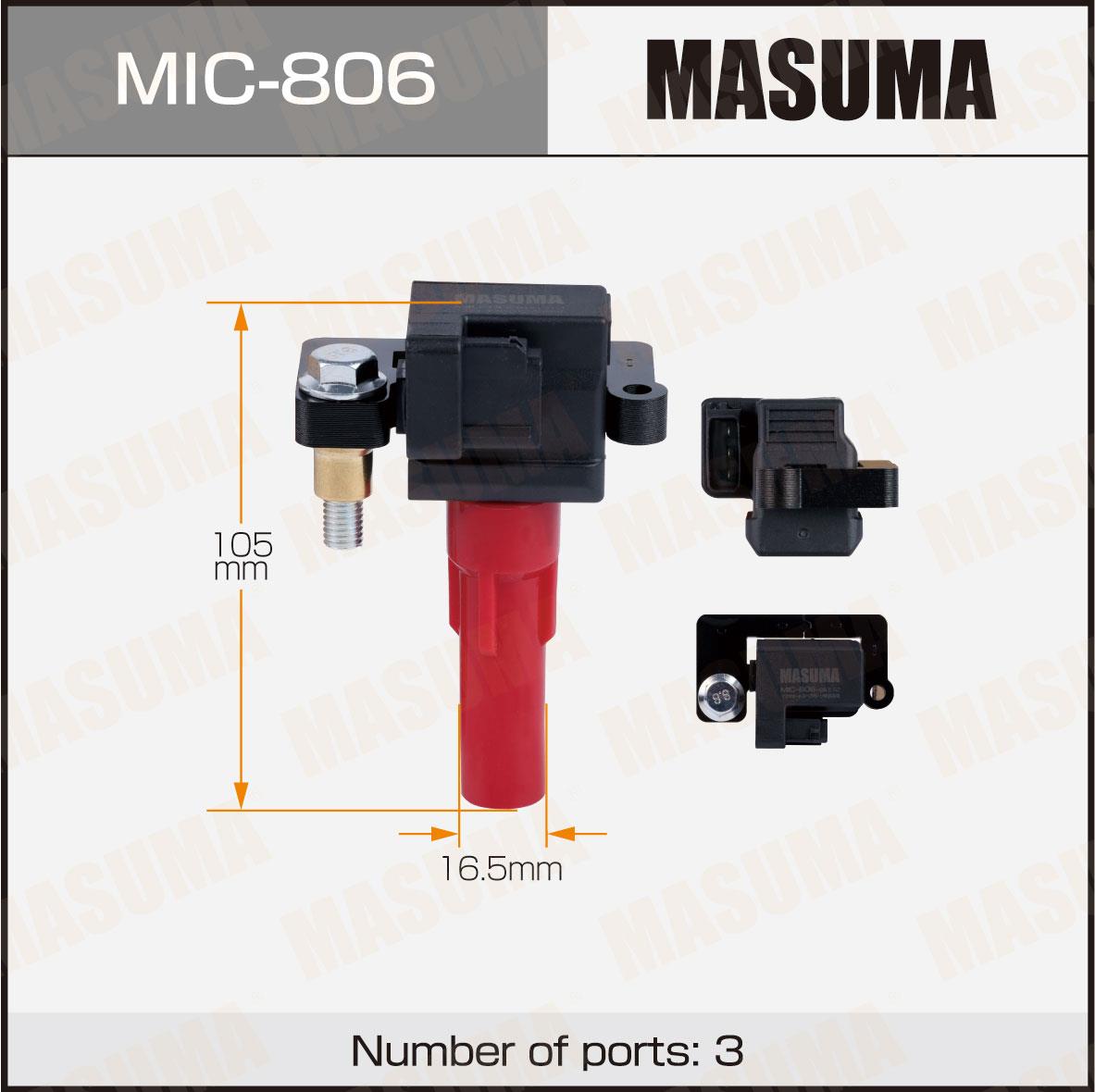 Катушки зажигания MASUMA MIC-806
