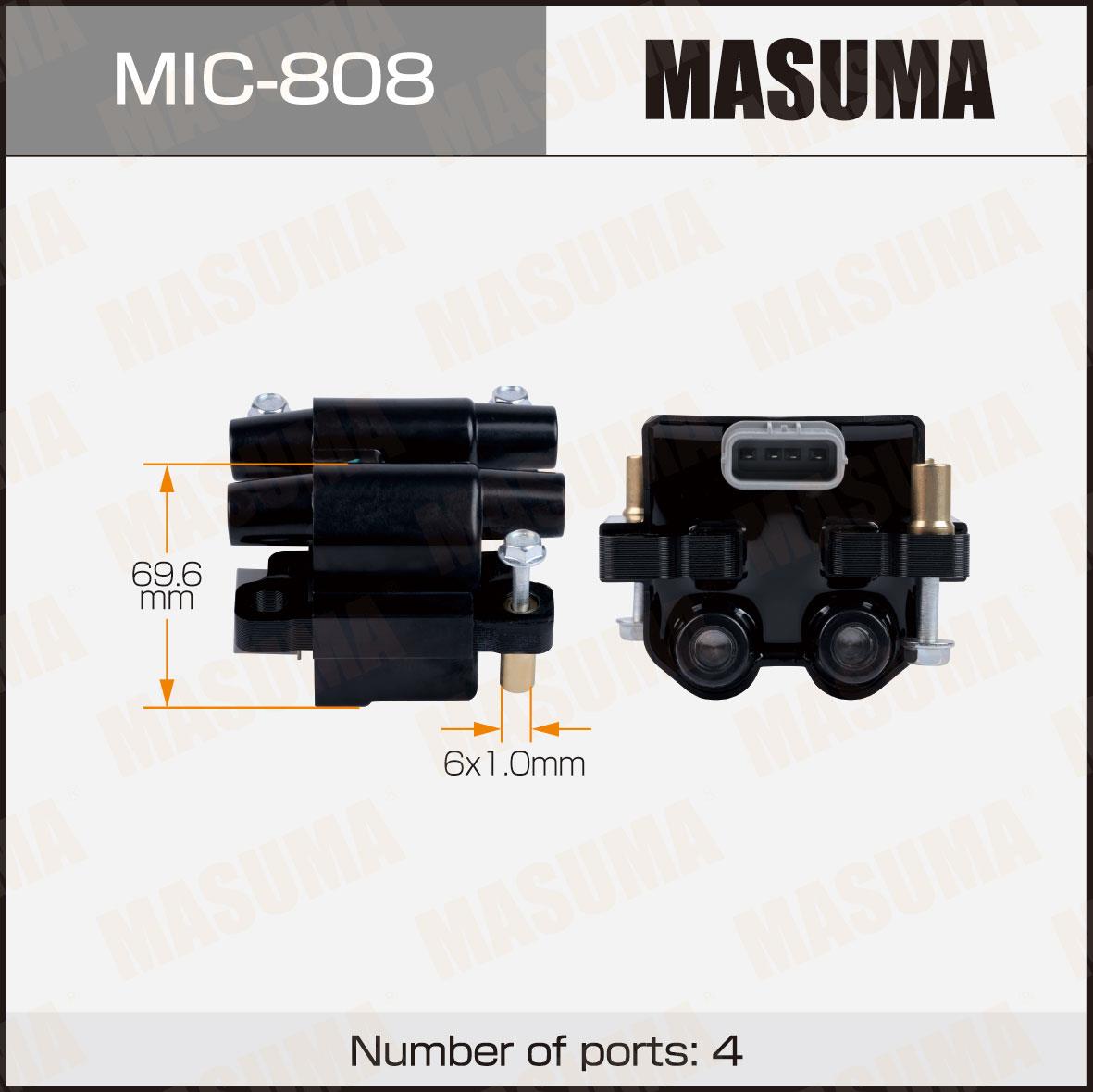 Катушки зажигания MASUMA MIC-808