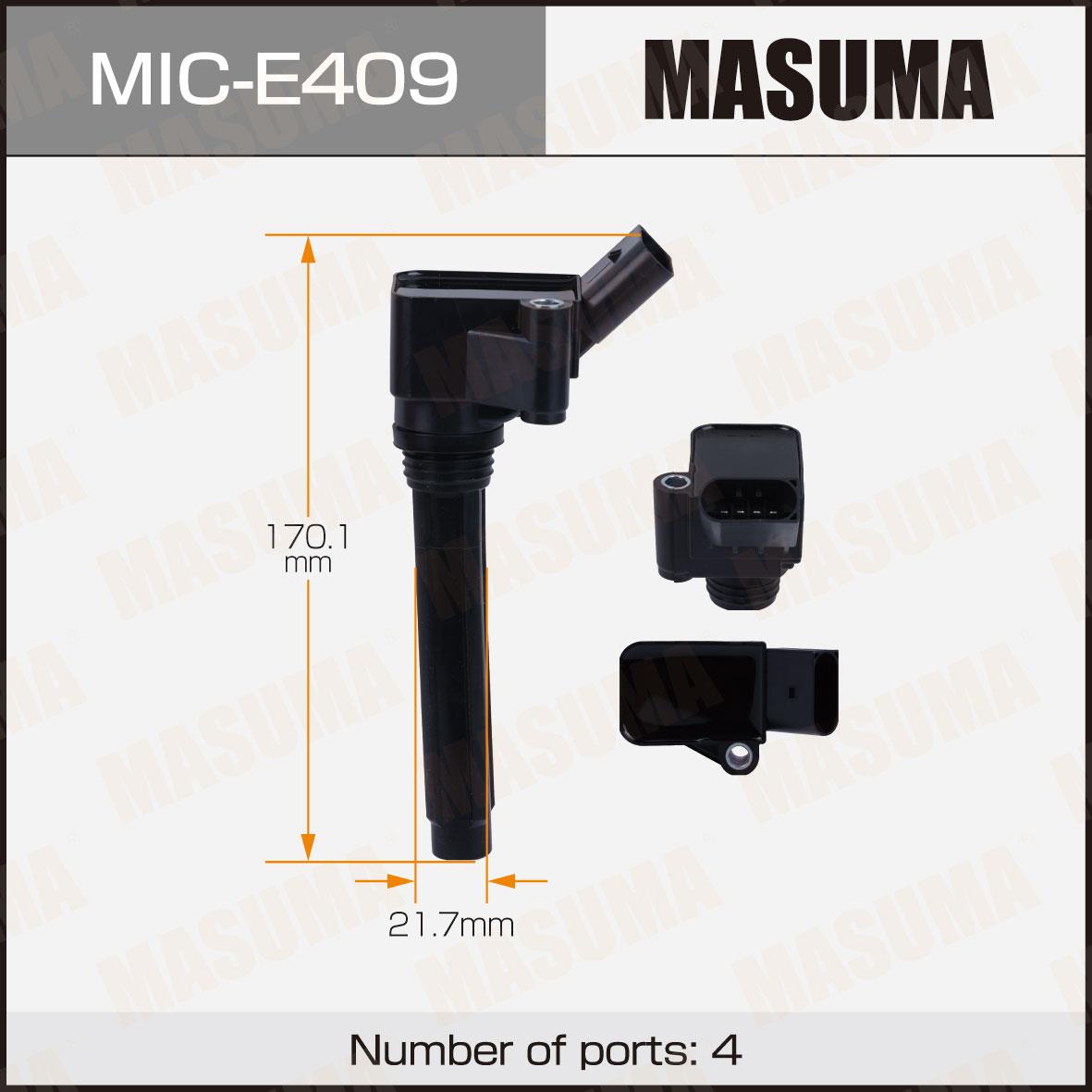 Катушки зажигания MASUMA MIC-E409