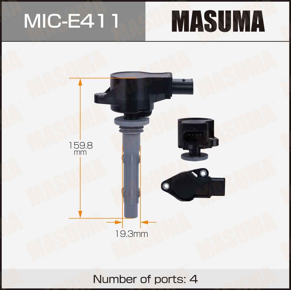 Катушки зажигания MASUMA MIC-E411