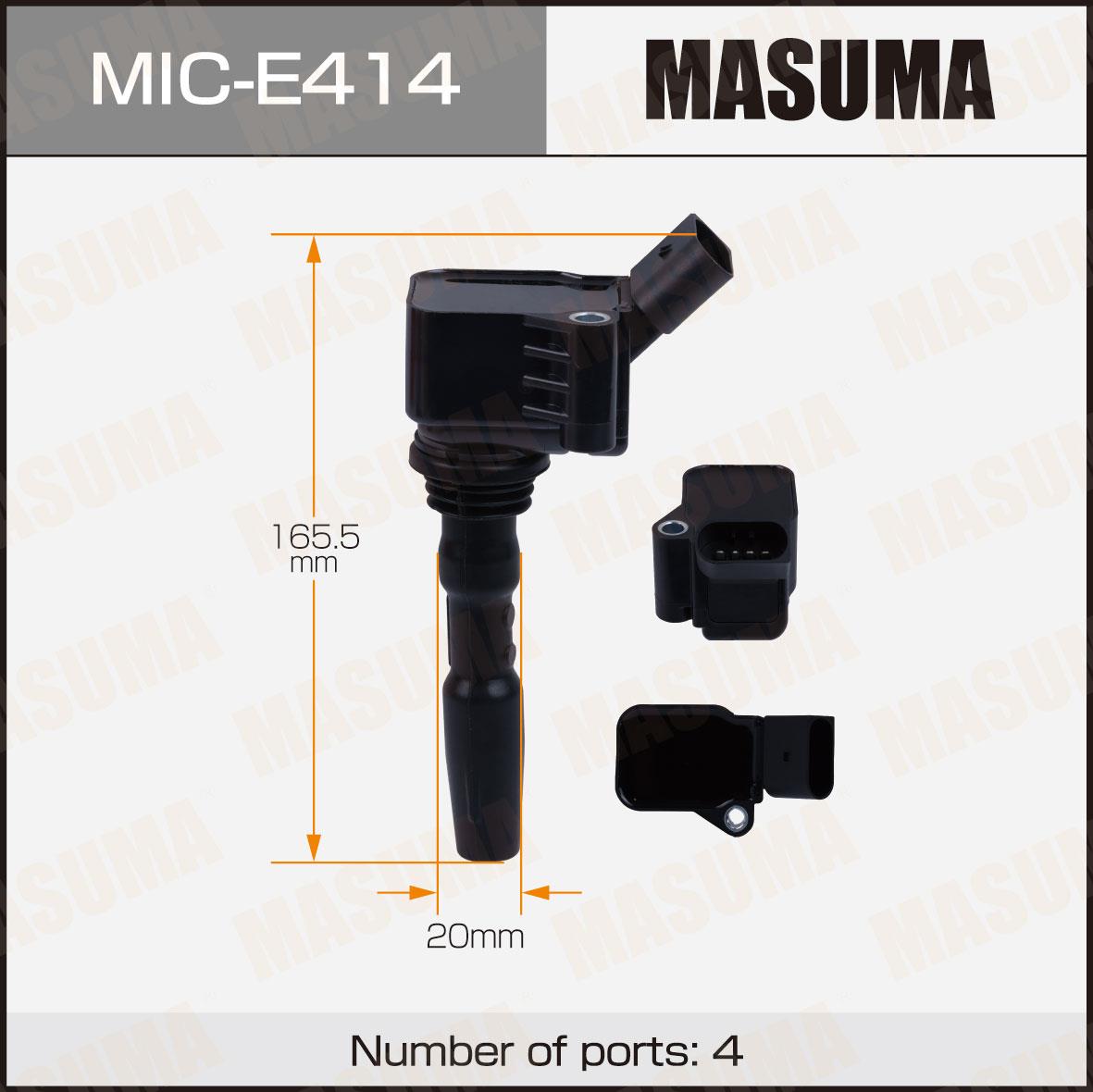Катушки зажигания MASUMA MIC-E414