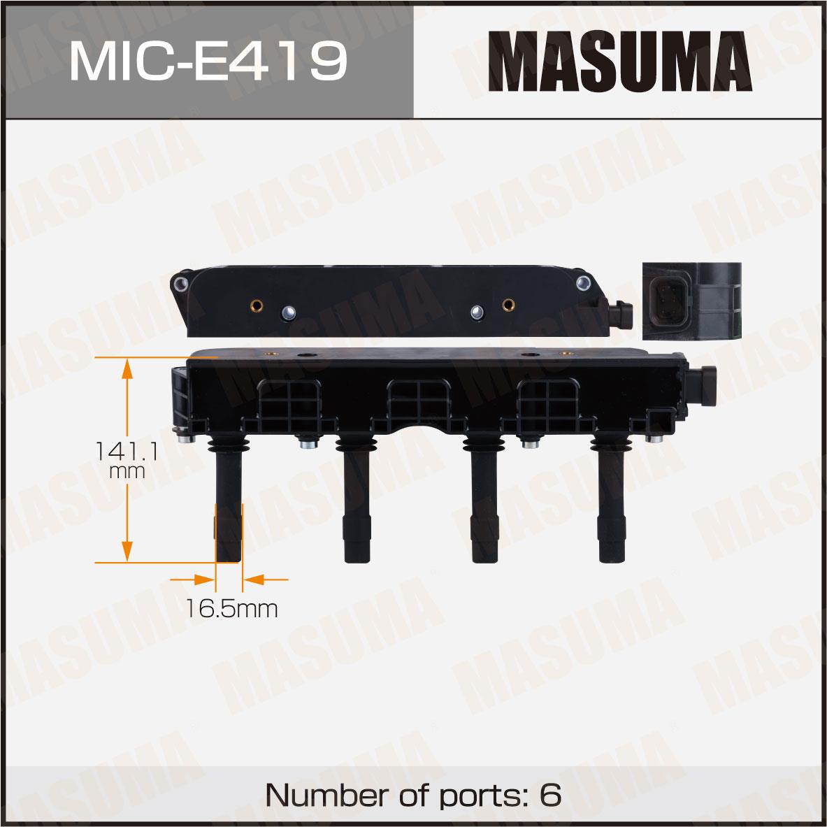 Катушки зажигания MASUMA MIC-E419