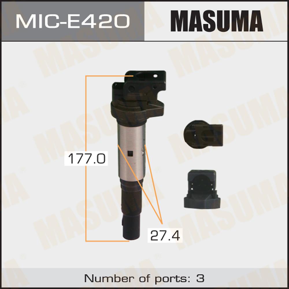 Катушки зажигания MASUMA MIC-E420