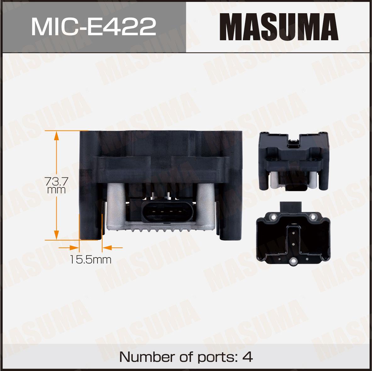 Катушки зажигания MASUMA MIC-E422