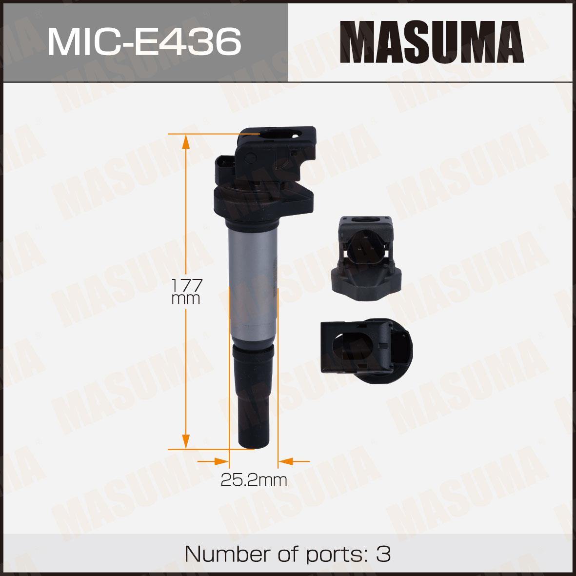 Катушки зажигания MASUMA MIC-E436