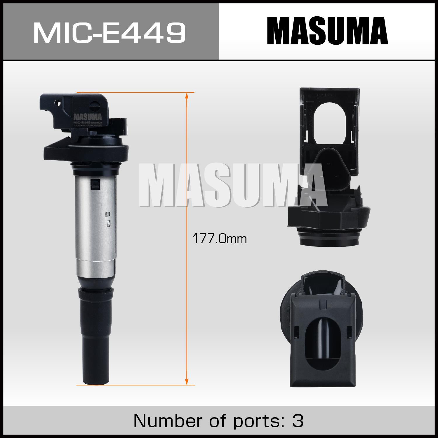Катушки зажигания MASUMA MIC-E449