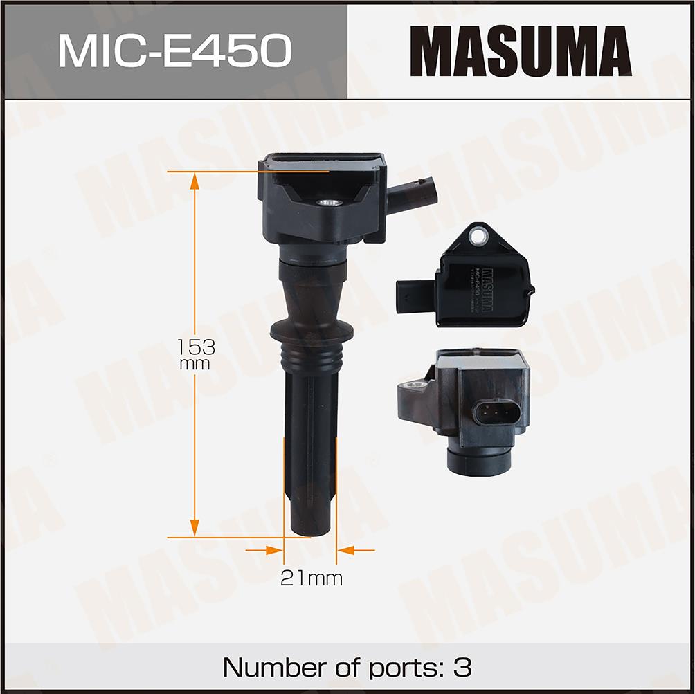 Катушки зажигания MASUMA MIC-E450