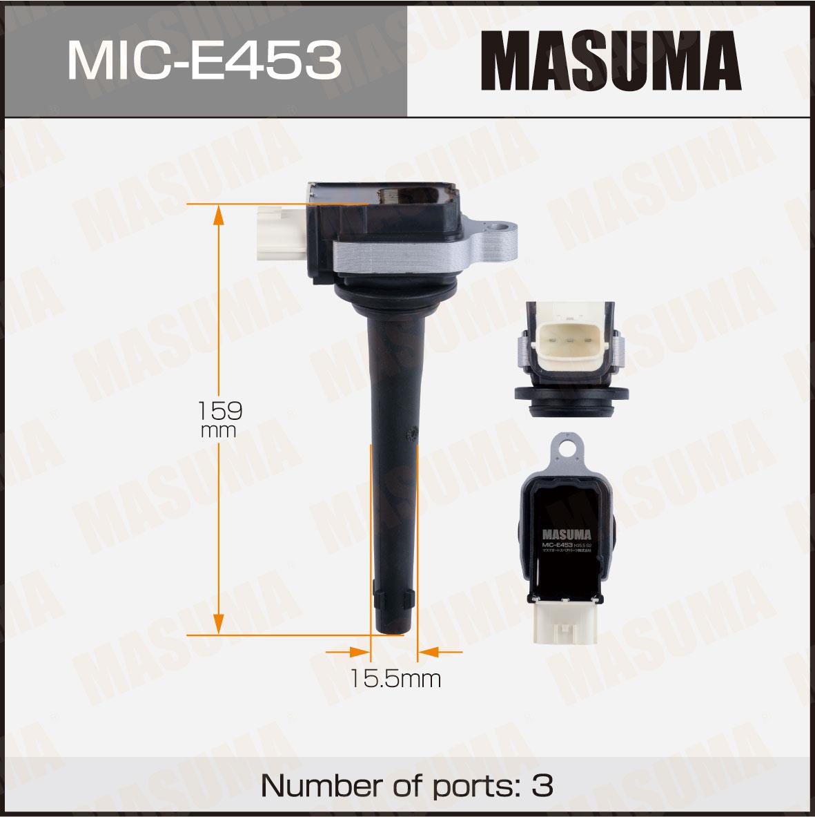 Катушки зажигания MASUMA MIC-E453