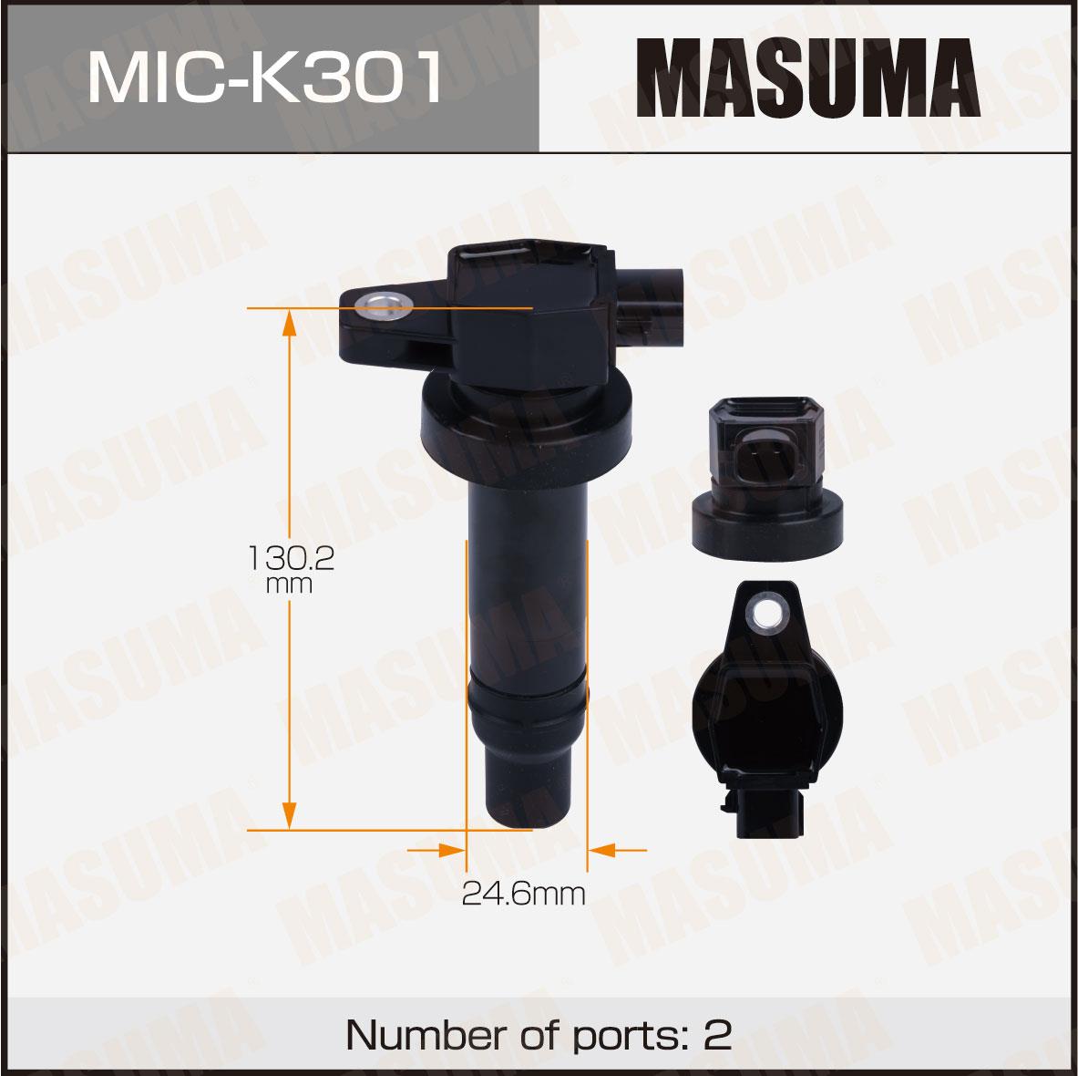 Катушки зажигания MASUMA MIC-K301